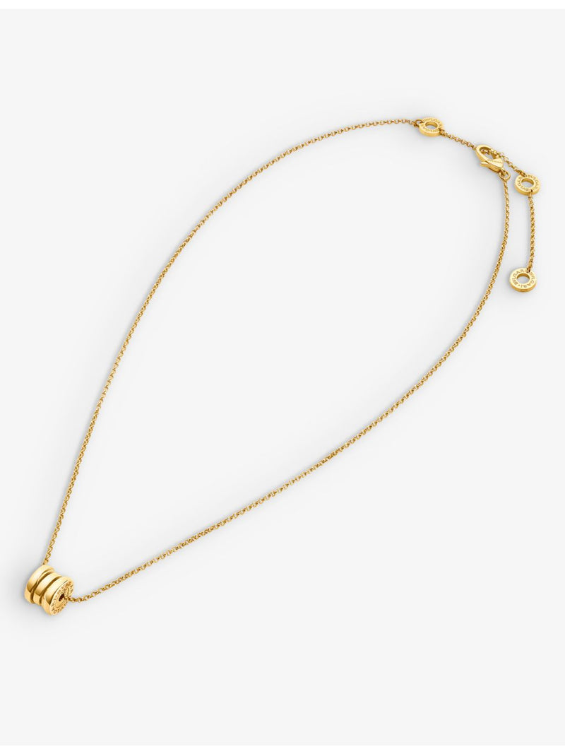 Bvlgari B.zero1 mini 18ct yellow gold pendant necklace, imported from the UK
