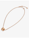 Bvlgari 18ct rose-gold diamond necklace 0.38ct, UK version
