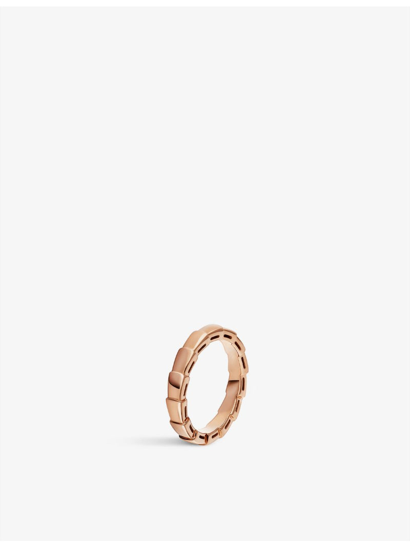 Bvlgari Serpenti Viper rose gold wedding band, UK version