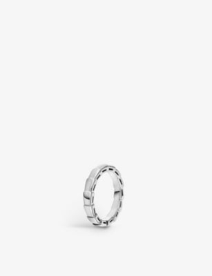 Bvlgari Serpenti Viper 18ct White-Gold Wedding Band