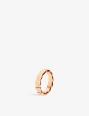 Bvlgari Serpenti Viper 18ct Rose Gold Wedding Band