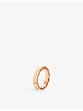 Bvlgari Serpenti Viper wedding band in 18ct rose gold, UK version