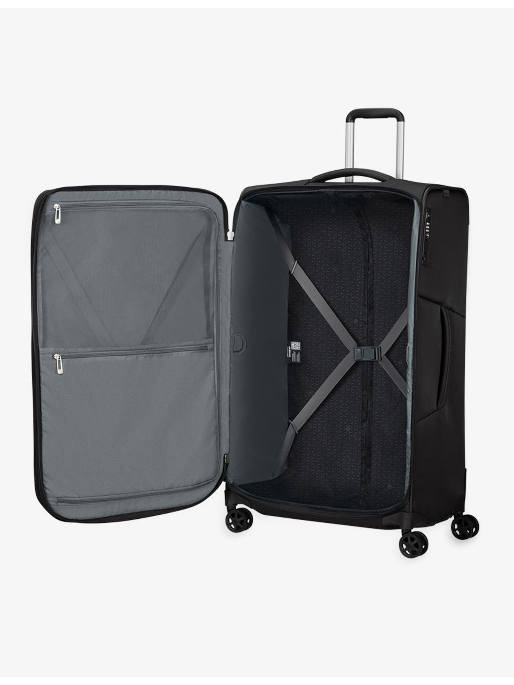 Samsonite Respark spinner soft case 79cm, imported from the UK