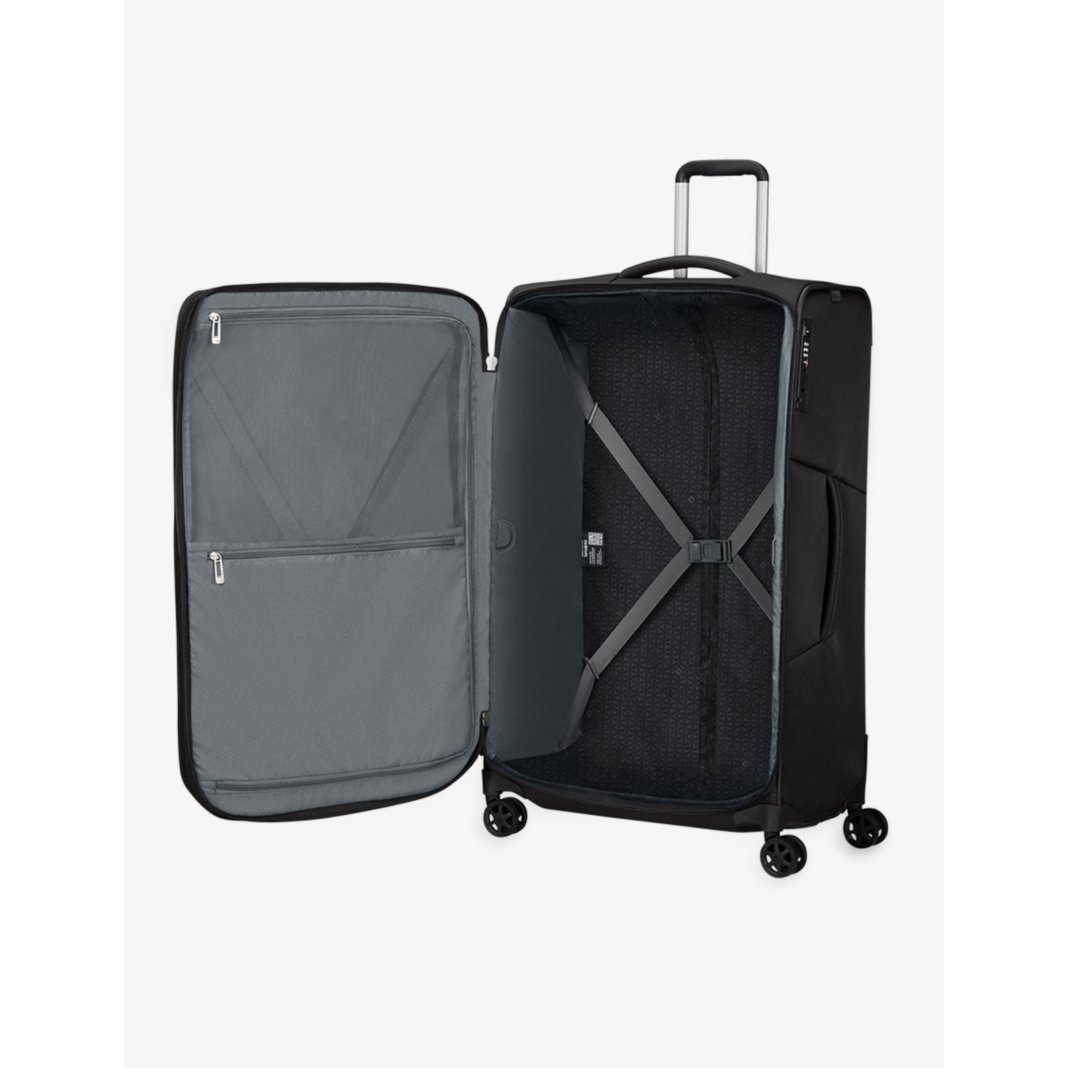 Samsonite Respark spinner soft case 79cm, imported from the UK