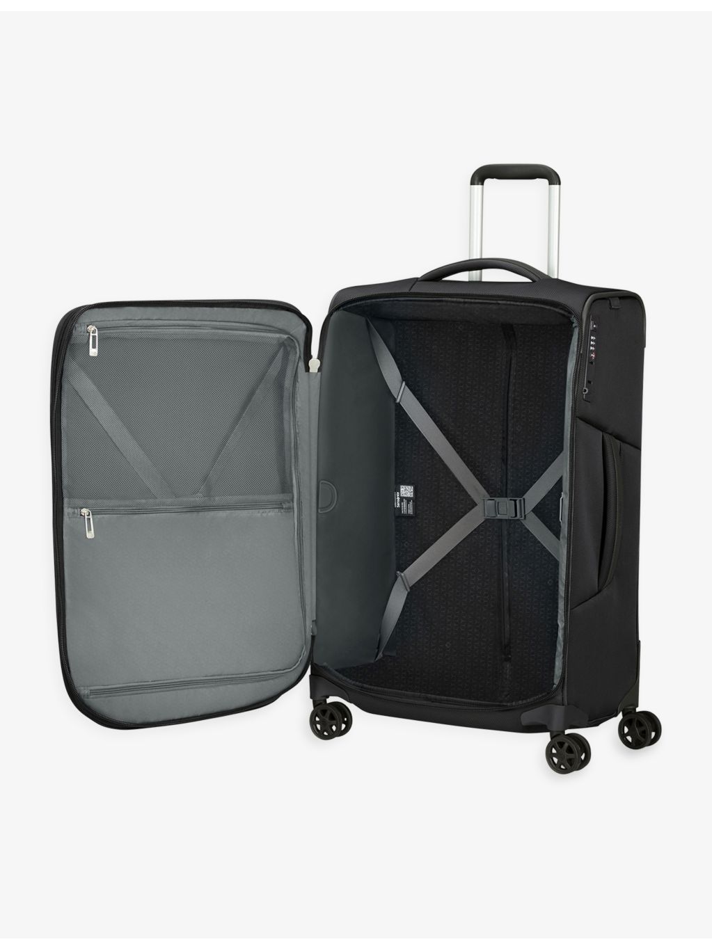 Samsonite Respark soft case spinner suitcase 67cm, imported from the UK