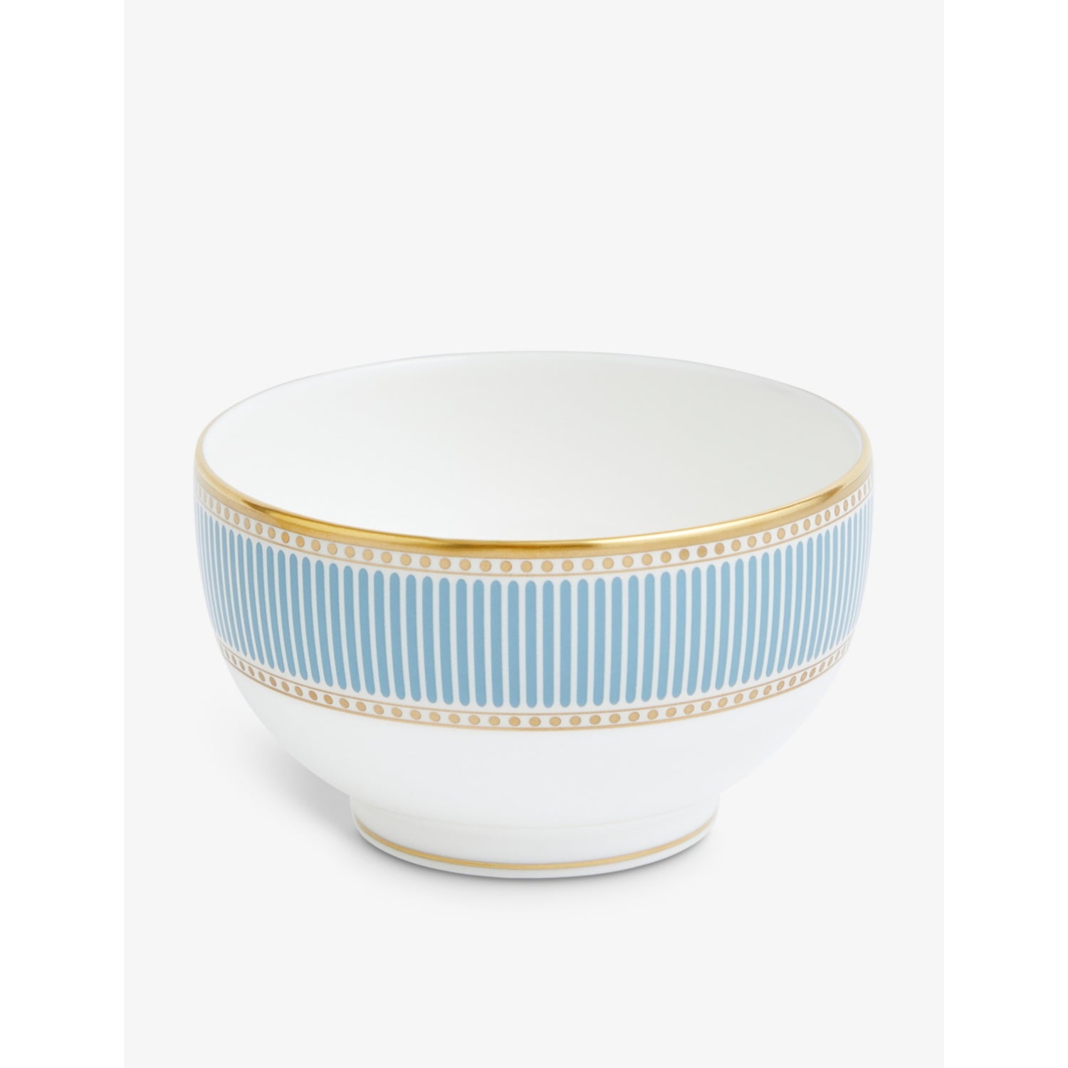Wedgwood Helia striped china rice bowl 10cm (British brand)