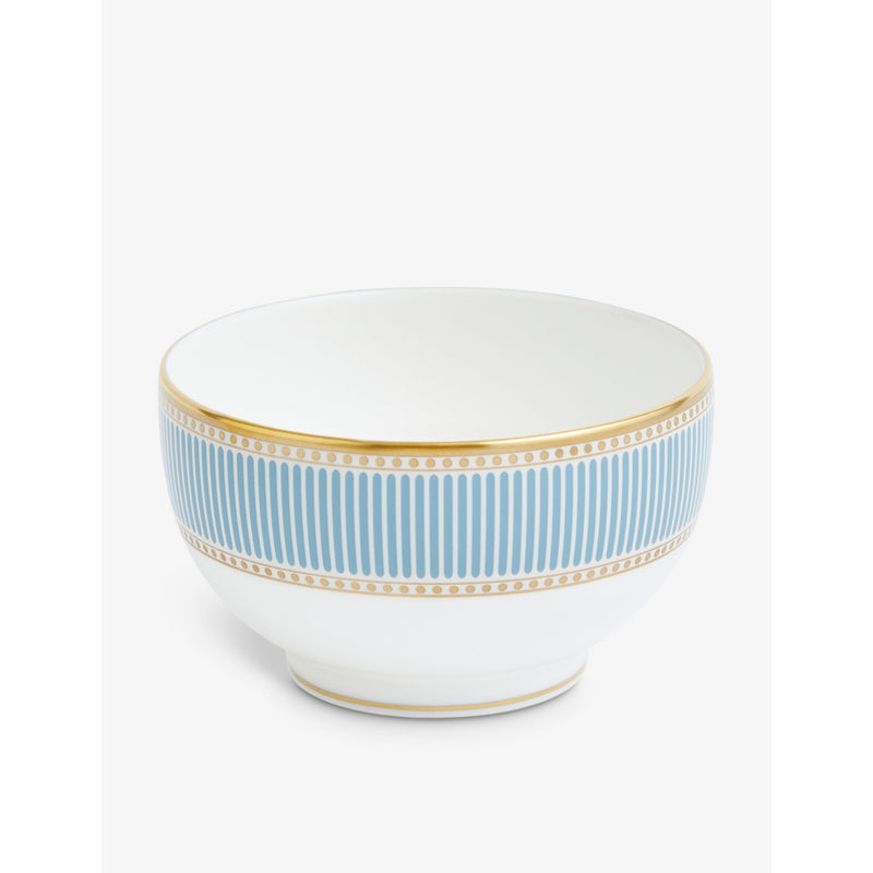 Wedgwood Helia striped china rice bowl 10cm (British brand)