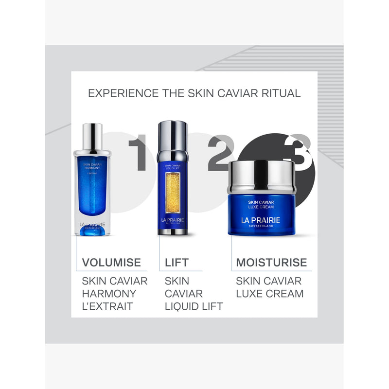 La Prairie Skin Caviar Luxe face cream, imported from the UK