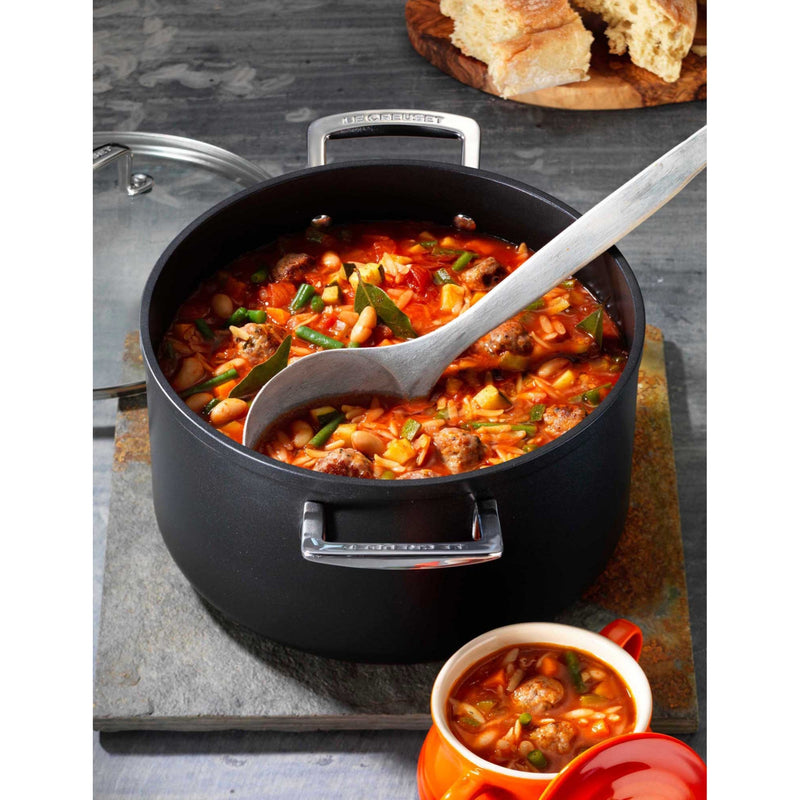 Le Creuset deep non-stick casserole pot - British product