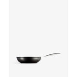 Le Creuset deep non-stick aluminium frying pan with glass lid - British product