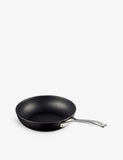 Le Creuset deep non-stick aluminium frying pan with glass lid - British product