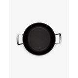 Le Creuset shallow non-stick aluminium casserole 24cm with glass lid - British product