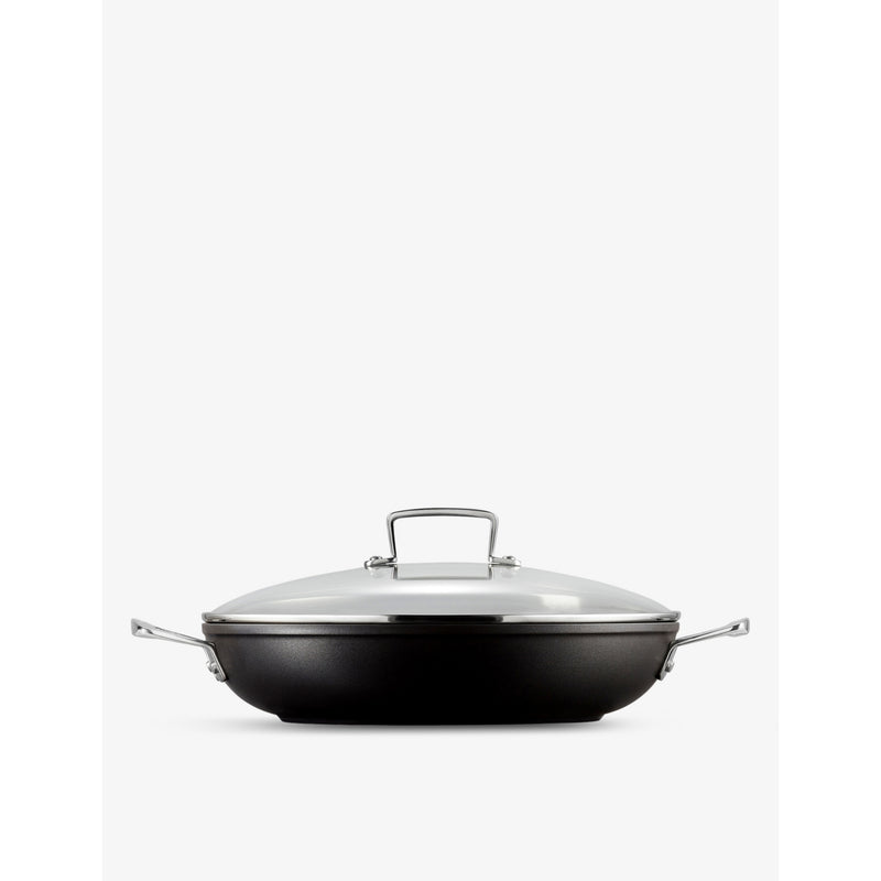 Le Creuset non-stick casserole 30cm with glass lid, imported from the UK