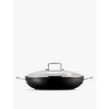 Le Creuset non-stick casserole 30cm with glass lid, imported from the UK