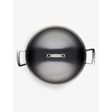 Le Creuset non-stick casserole 30cm with glass lid, imported from the UK