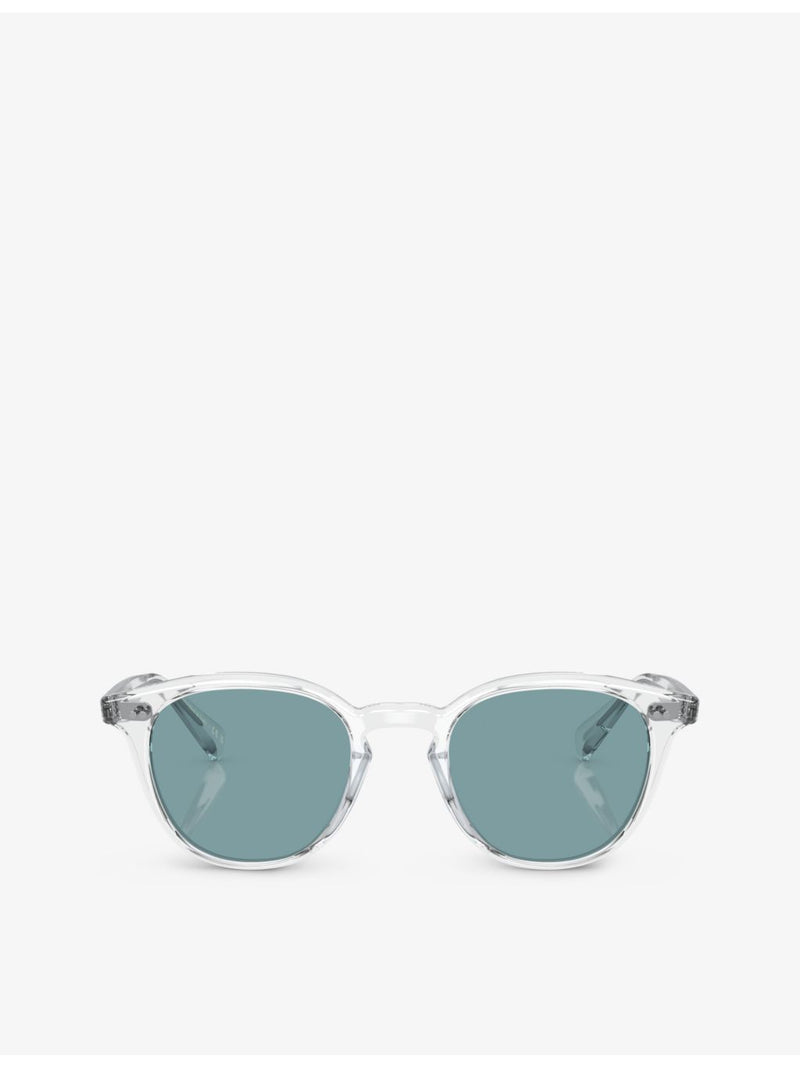 Oliver Peoples Desmon round-frame acetate sunglasses - British product