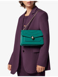 Bvlgari Serpenti Forever leather cross-body bag, imported from the UK