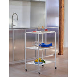 HAY three-tier steel trolley 87cm high - British product
