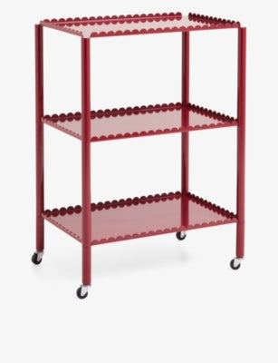 HAY three-tier steel trolley 87cm high - British product