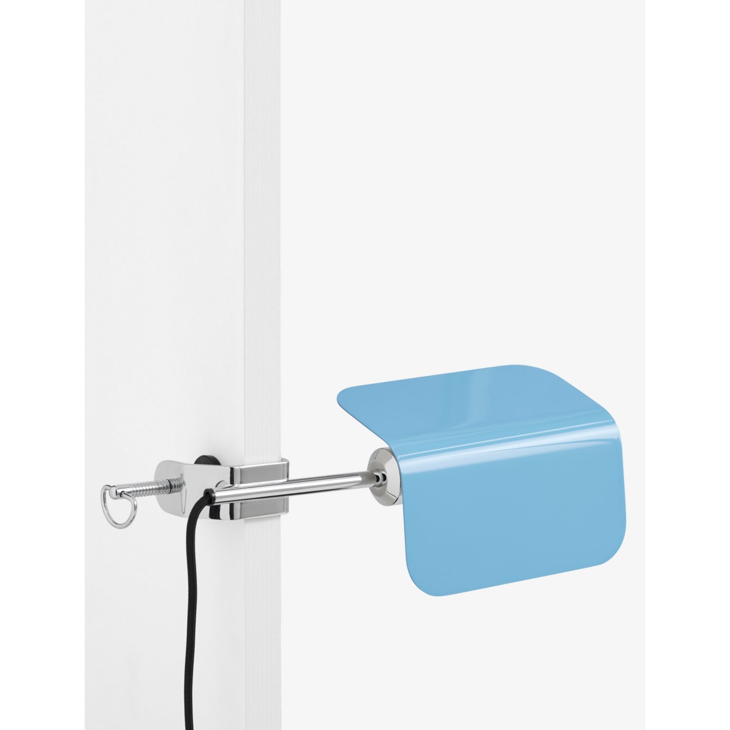 Apex stainless-steel clip lamp 27cm - EMERALD GREEN