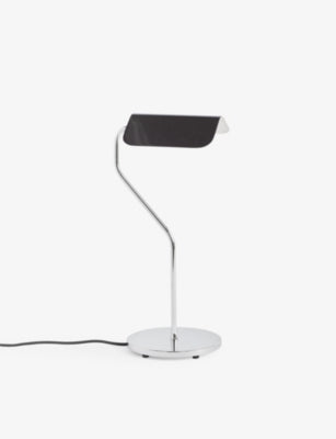 HAY Apex chrome-plated brass table lamp 38cm - British product