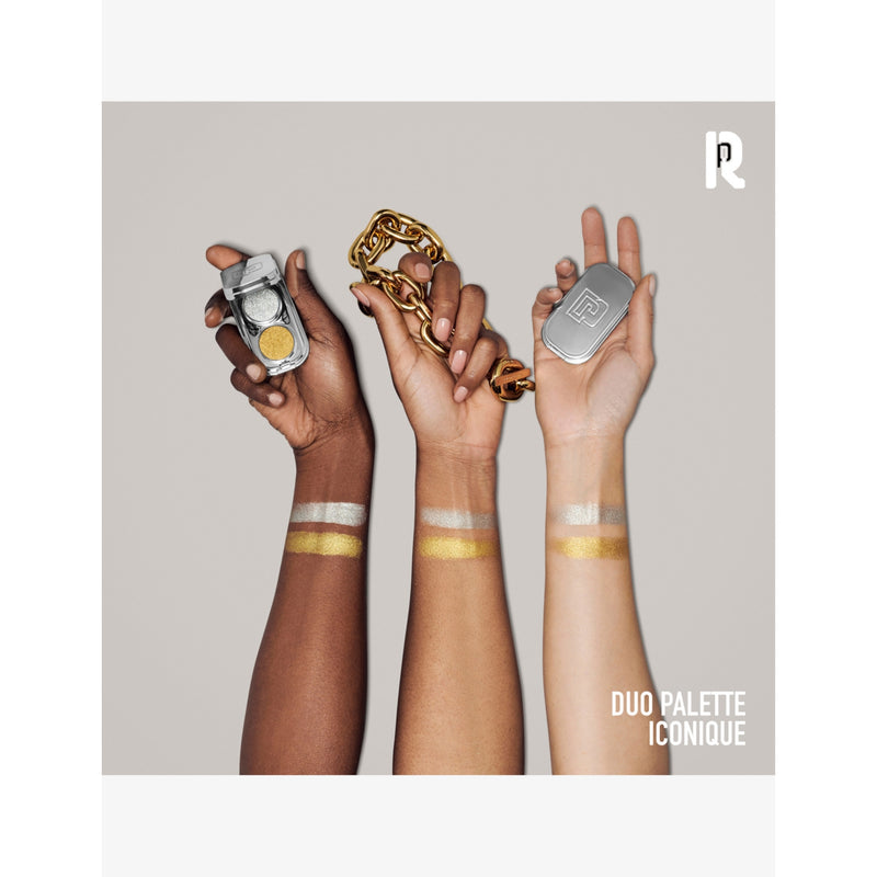 Rabanne highly pigmented mini eyeshadow palette 1.3g, imported from the UK