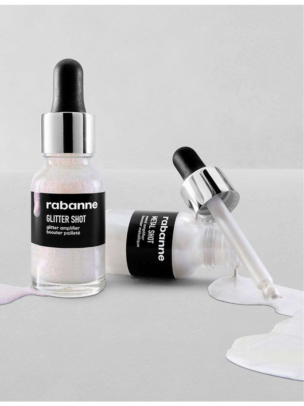 Rabanne Liquid Shot glitter amplifier 15ml (British brand)