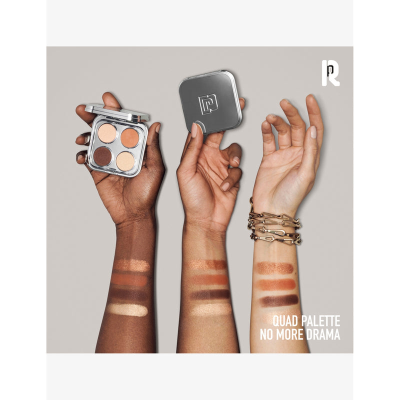 Rabanne multi-finish eyeshadow quad palette 2.3g (British brand)