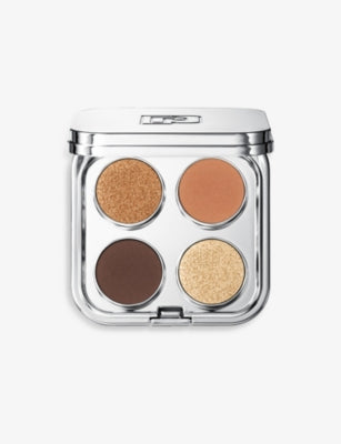 Rabanne multi-finish eyeshadow quad palette 2.3g (British brand)