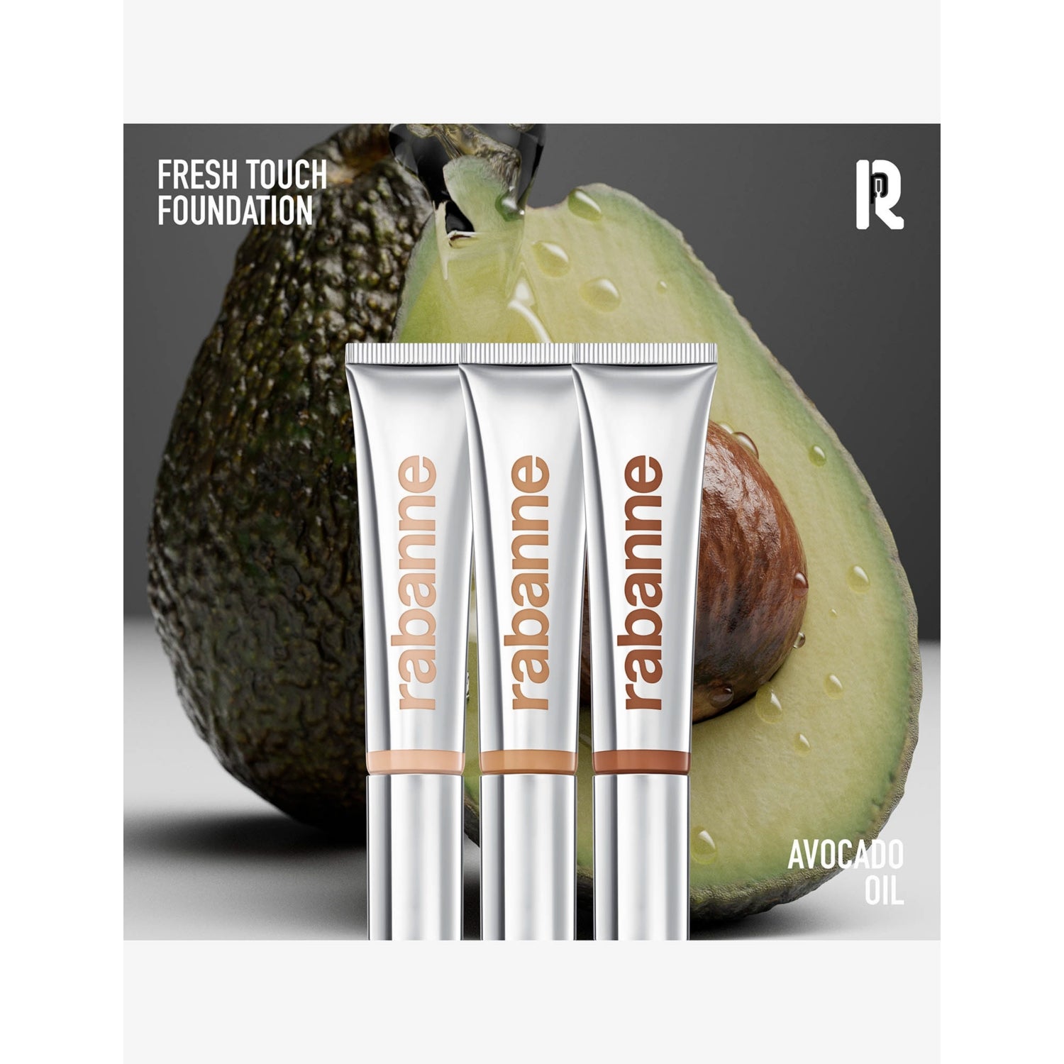 Rabanne Fresh Touch foundation 30ml (British brand)