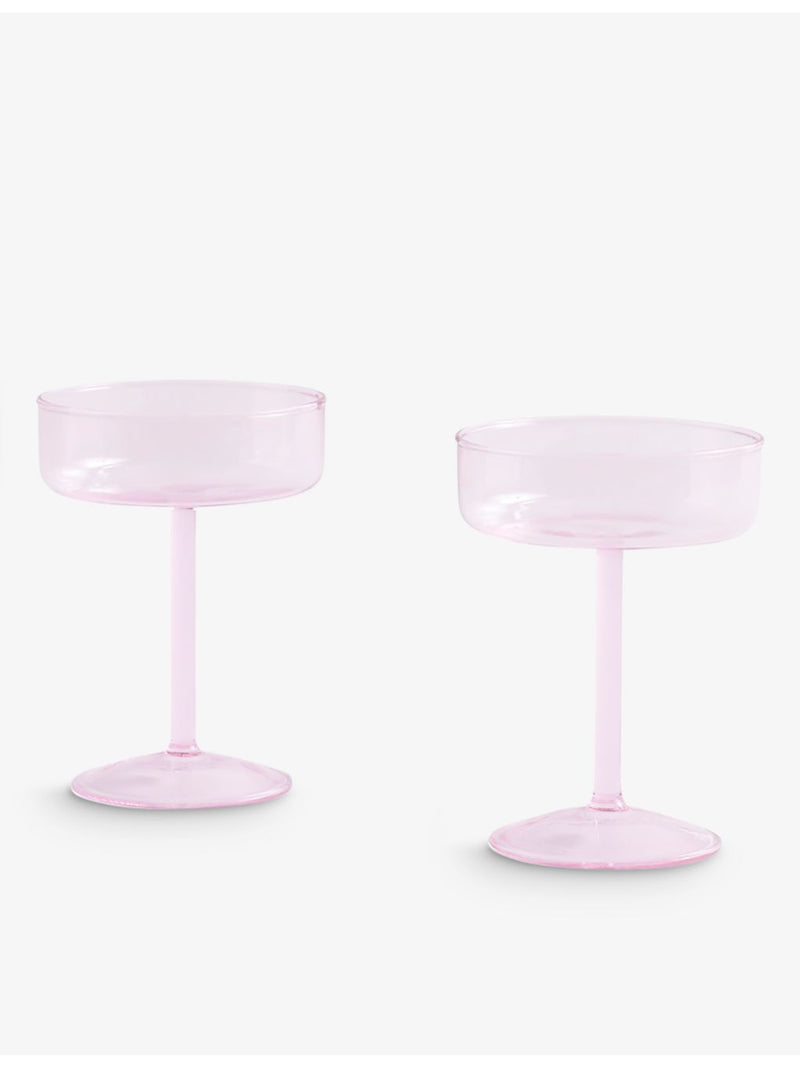 HAY Tint Coupe glasses set of two, imported from the UK