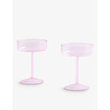 HAY Tint Coupe glasses set of two, imported from the UK