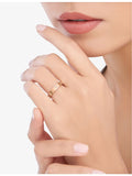 Bvlgari B.zero1 18ct rose-gold ring (British brand)