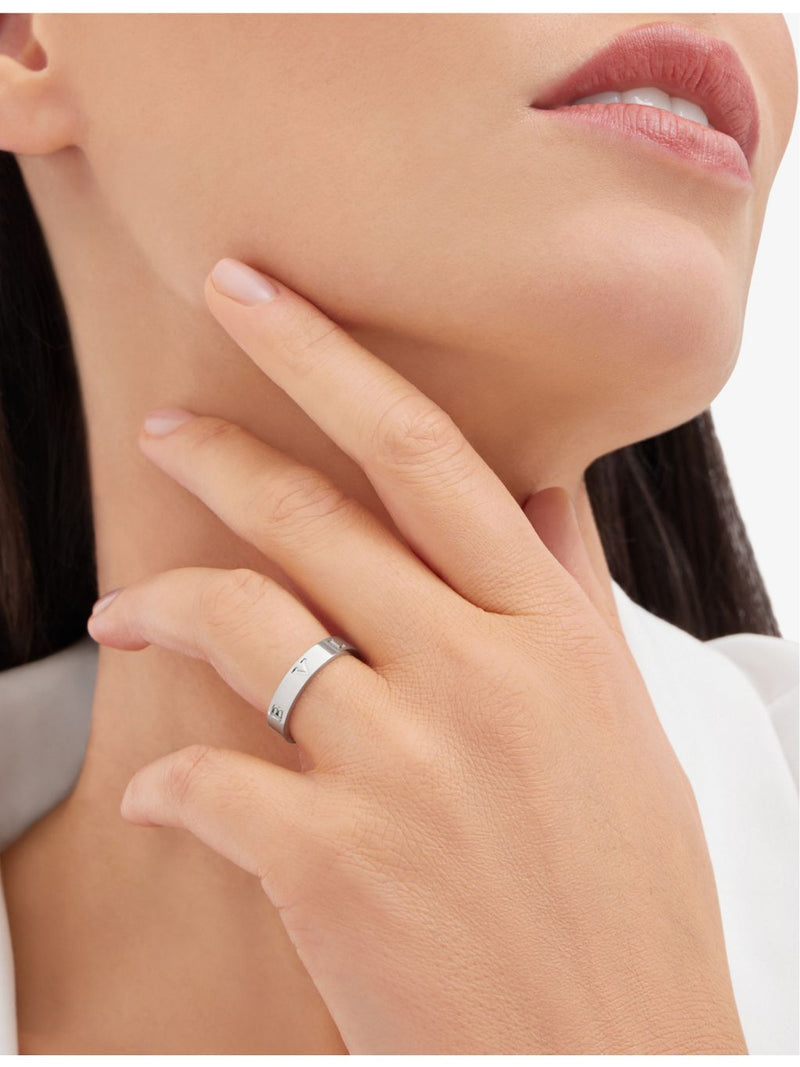 Bvlgari B.zero1 18ct white gold ring (British brand)