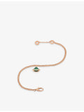 Bvlgari Divas' Dream 18ct rose gold malachite bracelet - British product