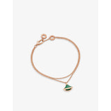 Divas’ Dream 18ct rose-gold and malachite bracelet - S/M