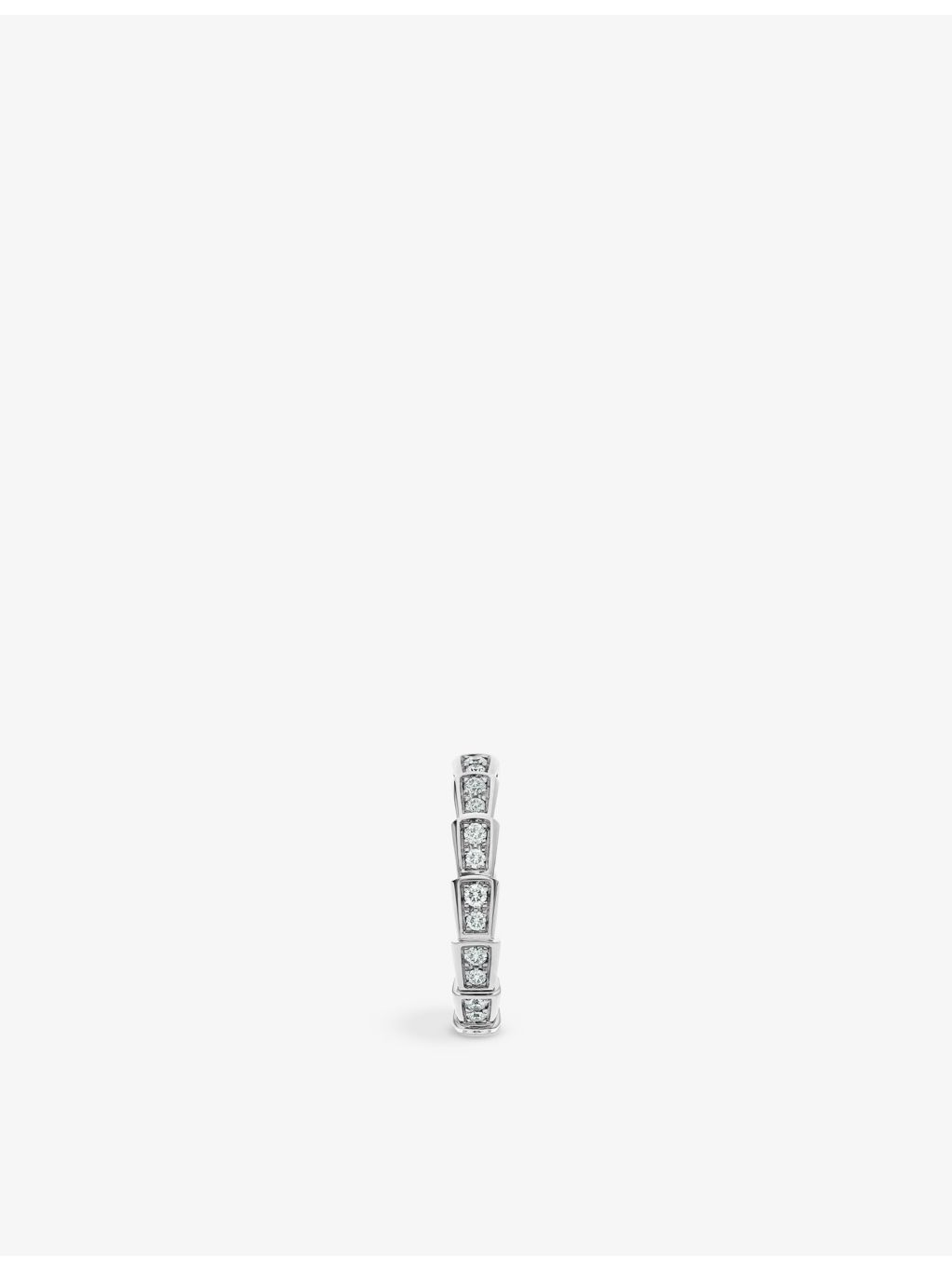 Bvlgari Serpenti Viper 0.45ct diamond ring, UK version