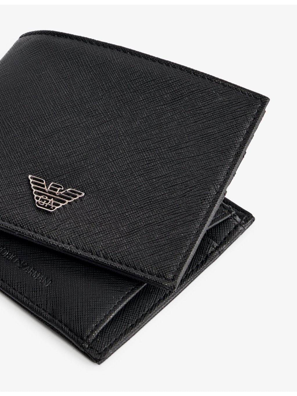 Emporio Armani woven billfold wallet - British product