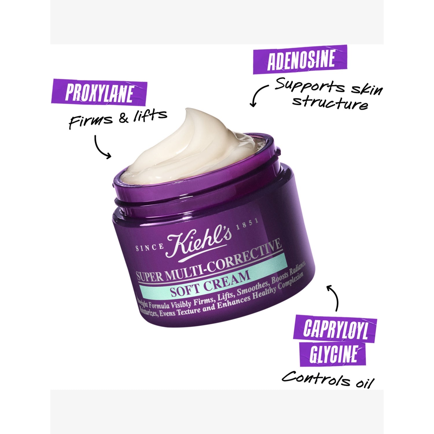 Kiehl's Super Multi-Corrective soft cream, imported from the UK