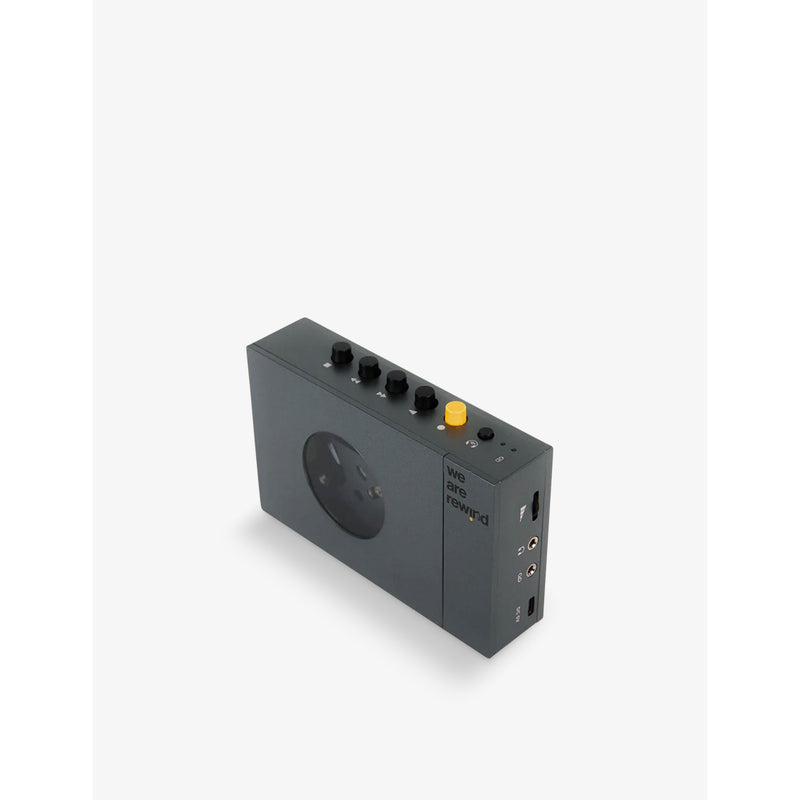 Cassette player with Bluetooth and aluminum case (British brand)