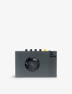 Cassette player with Bluetooth and aluminum case (British brand)