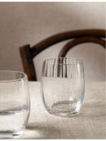 The White Company Skye Optic tumbler glasses set of four (British brand)