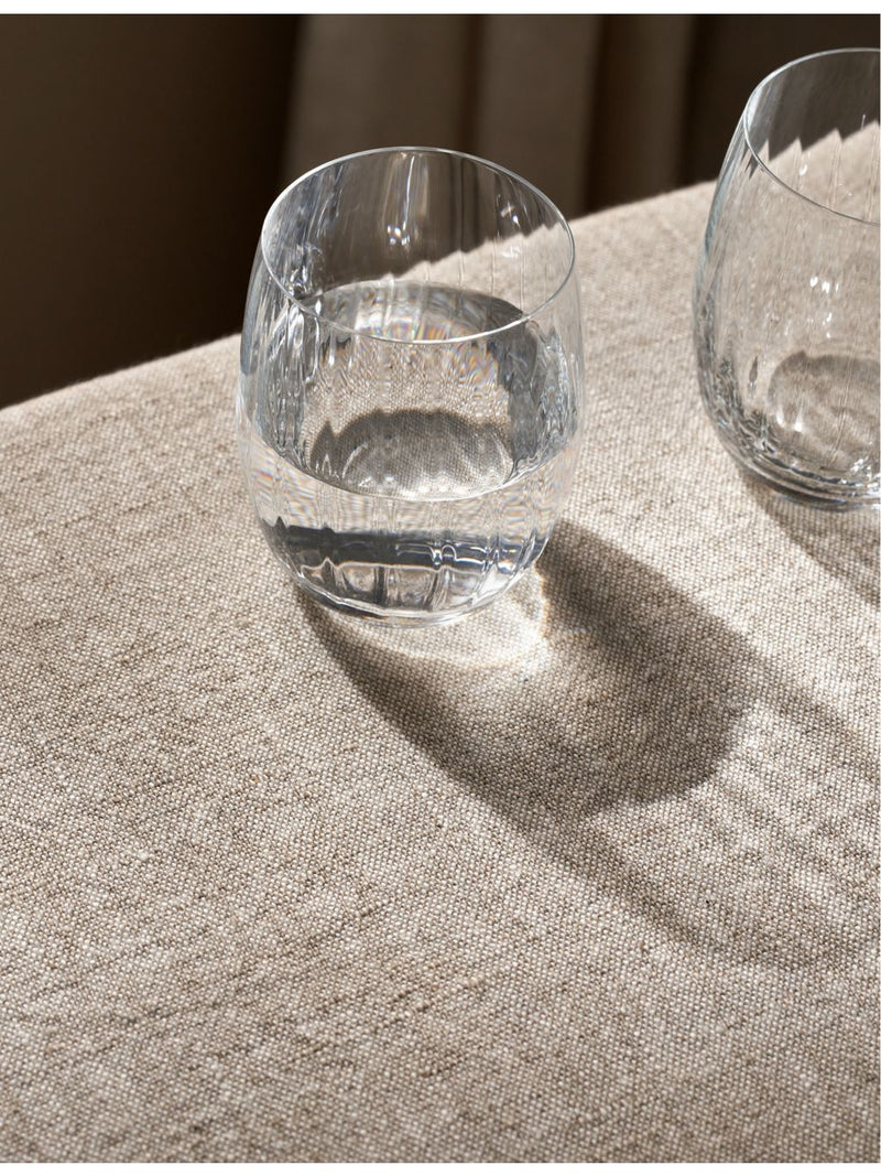 The White Company Skye Optic tumbler glasses set of four (British brand)