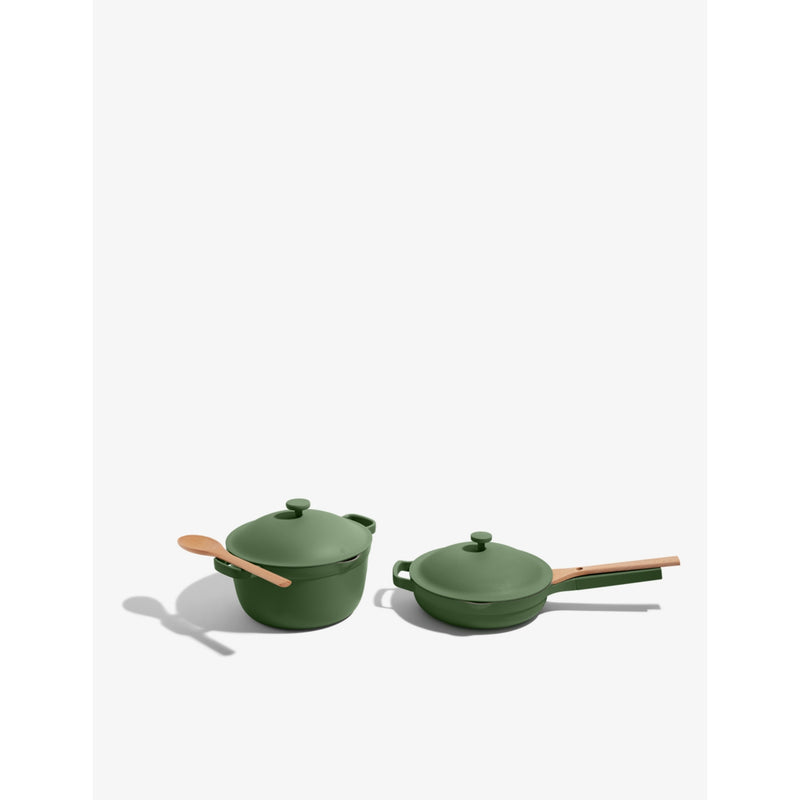 Our Place Home Cook Duo ceramic cookware set, imported from the UK
