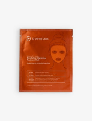 Dr Dennis Gross Vitamin C Lactic Biocellulose mask, UK version