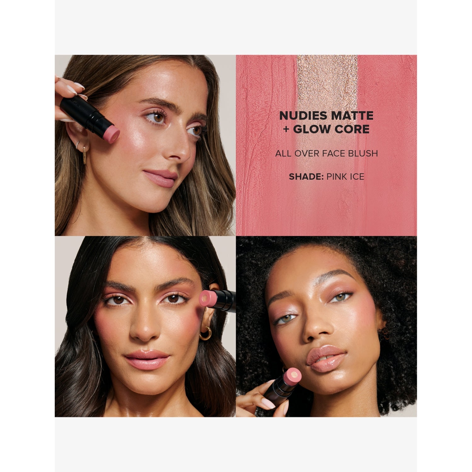 Nudestix Nudies Matte and Glow Core blush 6g - British product