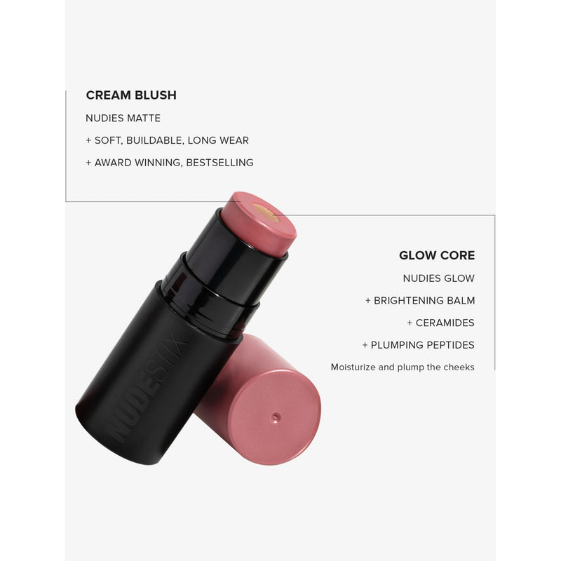 Nudestix Nudies Matte and Glow Core blush 6g - British product