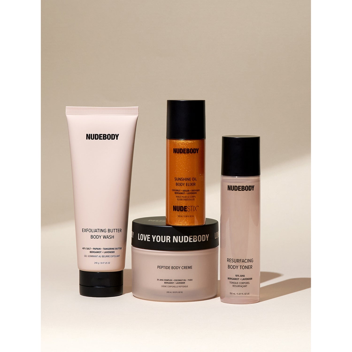 NUDESTIX Sunshine Oil body elixir 100ml, UK version