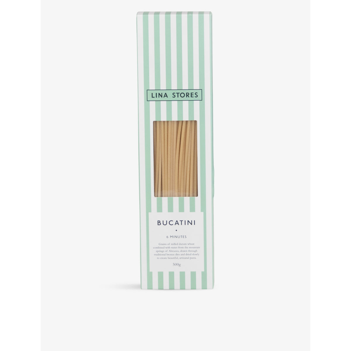 Lina Stores bucatini pasta 500g, imported from the UK