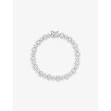 APM Monaco sterling-silver zirconia bracelet, imported from the UK